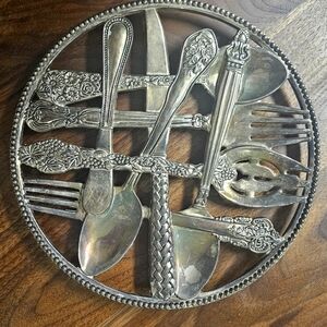 Godinger Silver Art trivet/Wall Décor silver plated